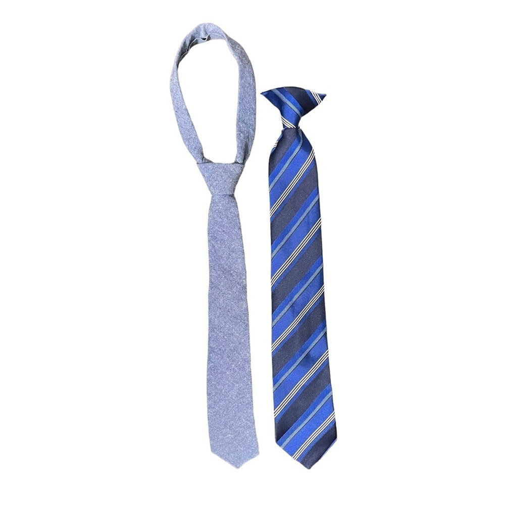 Boy’s Tie Set Blue/Chambray Old Navy